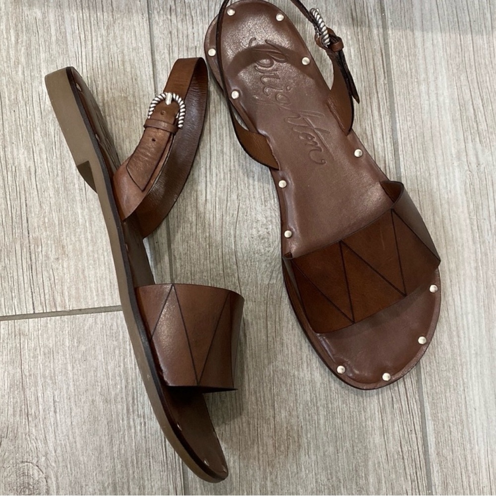 Brighton Asbury Caramel Sandals - Picture 6 of 9